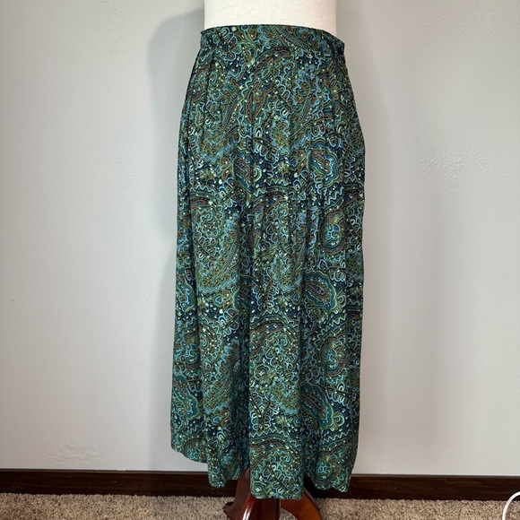 Laura Caspari Dresses & Skirts - Vintage Laura Caspari Midi Skirt | Size 10